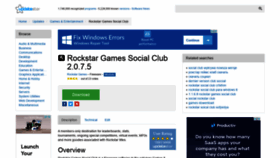 What Rockstar-games-social-club.updatestar.com website looked like in 2021 (3 years ago)