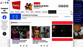 What Radiopanamericana.com website looked like in 2021 (3 years ago)