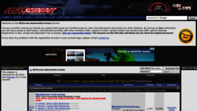 What Revscene.net website looked like in 2021 (5 years ago)