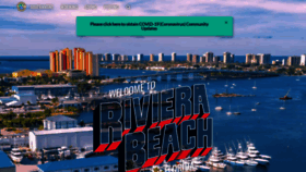 What Rivierabch.com website looked like in 2021 (3 years ago)