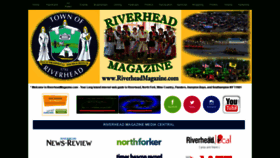 What Riverheadmagazine.com website looked like in 2021 (3 years ago)