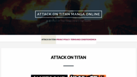 What Read-attackontitan-manga.com website looked like in 2021 (3 years ago)