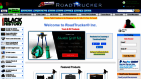What Roadtrucker.com website looked like in 2021 (3 years ago)