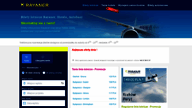 What Rayaner.pl website looked like in 2021 (4 years ago)