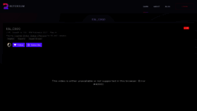 What Refereum.com website looked like in 2021 (3 years ago)