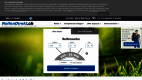 What Reifendirekt.ch website looked like in 2021 (4 years ago)