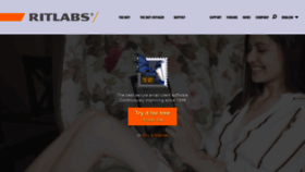 What Ritlabs.com website looked like in 2021 (3 years ago)