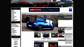 What Renault5gtturbo.com website looked like in 2021 (3 years ago)