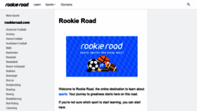 What Rookieroad.com website looked like in 2021 (3 years ago)