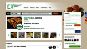 What Ricettario-bimby.it website looked like in 2021 (3 years ago)