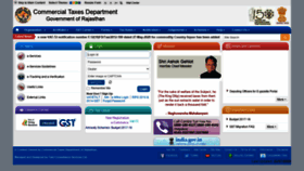 What Rajtax.gov.in website looked like in 2021 (3 years ago)