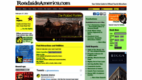 What Roadsideamerica.com website looked like in 2021 (3 years ago)