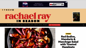 What Rachaelraymag.com website looked like in 2021 (3 years ago)