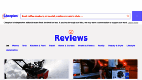 What Reviews.cheapism.com website looked like in 2021 (3 years ago)