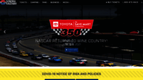 What Racesonoma.com website looked like in 2021 (3 years ago)