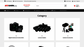 What Ritzcamera.com website looked like in 2021 (3 years ago)