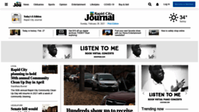 What Rapidcityjournal.com website looked like in 2021 (3 years ago)