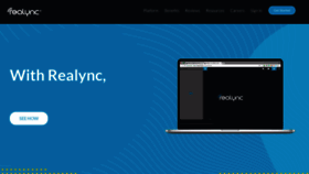 What Realync.com website looked like in 2021 (3 years ago)