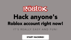 What Rblxhax0r.com website looked like in 2021 (3 years ago)