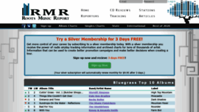 What Rootsmusicreport.com website looked like in 2021 (3 years ago)