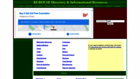 What Rlrouse.com website looked like in 2021 (3 years ago)