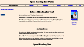 What Readingsoft.com website looked like in 2021 (3 years ago)