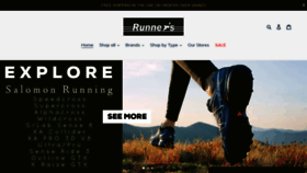 What Runners.ae website looked like in 2021 (3 years ago)