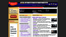 What Remotecentral.com website looked like in 2021 (3 years ago)