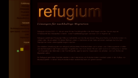 What Refugium.info website looked like in 2021 (3 years ago)