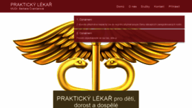 What Rodinnalekarka.cz website looked like in 2021 (3 years ago)