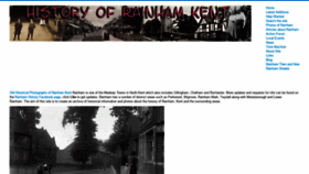 What Rainham-history.co.uk website looked like in 2021 (3 years ago)