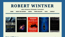 What Robertwintner.com website looked like in 2021 (3 years ago)