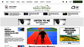What Ravallirepublic.com website looked like in 2021 (3 years ago)