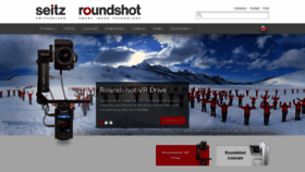 What Roundshot.com website looked like in 2021 (3 years ago)