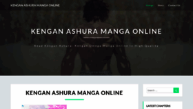 What Readkenganashura.com website looked like in 2021 (3 years ago)