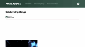 What Read-solo-leveling-manga.com website looked like in 2021 (3 years ago)
