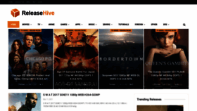 What Releasehive.com website looked like in 2021 (3 years ago)