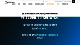 What Ralawise.com website looked like in 2021 (3 years ago)