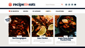 What Recipetineats.com website looked like in 2021 (3 years ago)