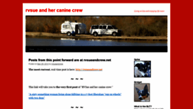 What Rvsueandcrew.com website looked like in 2021 (3 years ago)