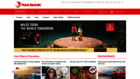 What Rakbank.ae website looked like in 2021 (3 years ago)