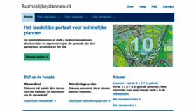 What Ruimtelijkeplannen.nl website looked like in 2021 (3 years ago)