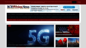 What Rcrwireless.com website looked like in 2021 (4 years ago)