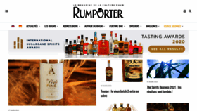 What Rumporter.com website looked like in 2021 (3 years ago)