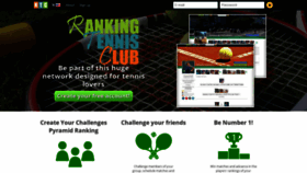 What Rankingtennisclub.com website looked like in 2021 (3 years ago)