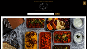 What Restaurantsofmanchester.com website looked like in 2021 (3 years ago)