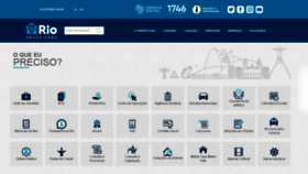 What Rio.gov.br website looked like in 2021 (3 years ago)