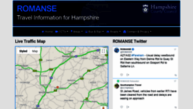 What Romanse.org.uk website looked like in 2021 (3 years ago)