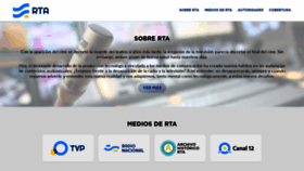 What Rta-se.com.ar website looked like in 2021 (3 years ago)