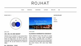 What Rojhat.com website looked like in 2021 (3 years ago)